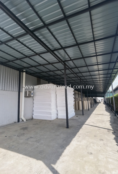 Mild Steel Awning Zink Kilang 