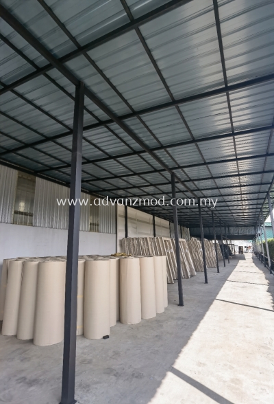 Mild Steel Awning Zink Kilang 