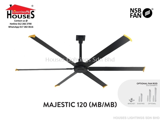 MAJESTIC 120-DC/MB(120")(BRACKET TYPE)-NSB