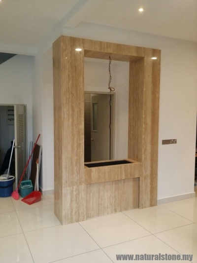 Beige Travertine Partition