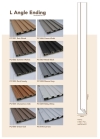 L ANGLE ENDING  FLUTED PANEL