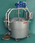 Stainless Steel Food Cooking Mixer Machine白钢煮食品搅拌器