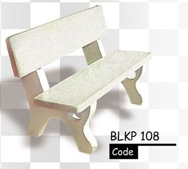 Bangku Konkrit Papak Terrazzo - BLKP 108