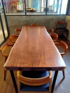 TIGERSLAB-MERBAU  Tigerslab Solid Wood-Table Slab