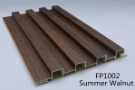 FP1002 SUMMER WALNUT Collection 1 Fluted Panel Wall Panel