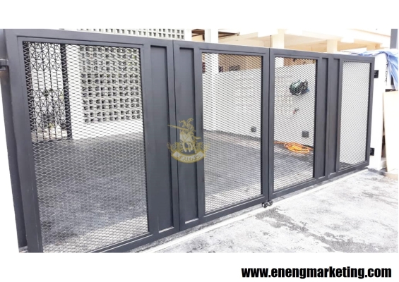 MSG 52-Mild Steel Folding Gate