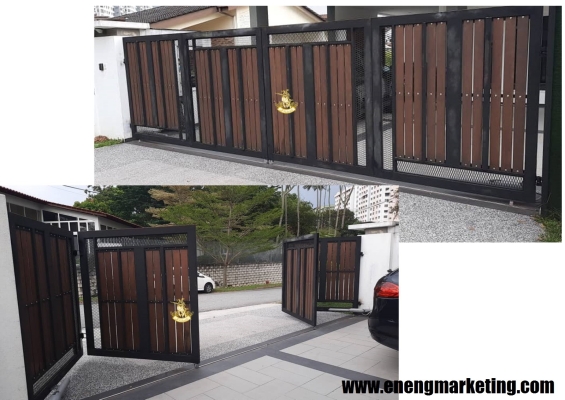 MSG 65-Mild Steel Folding Gate