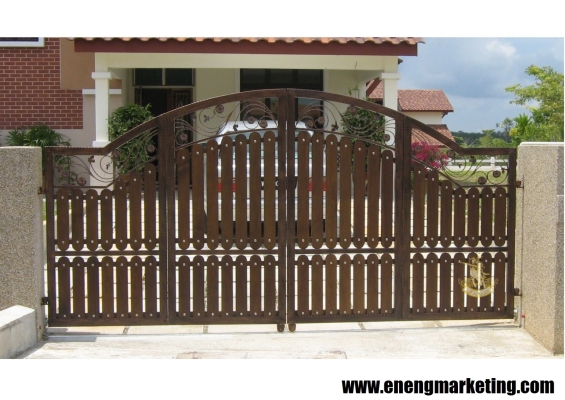 WIG 54- Wrought Iron Folding Gate