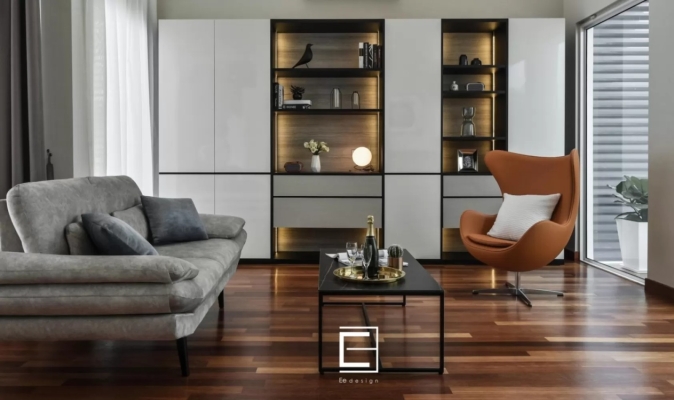 Relax Living Area Design Sample  - The Effingham Bandar Utama