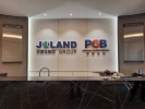 3D lettering aluminium box up with LED light Office Signage & Indoor Reception Signage