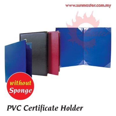 PVC Certificate Holder without Sponge