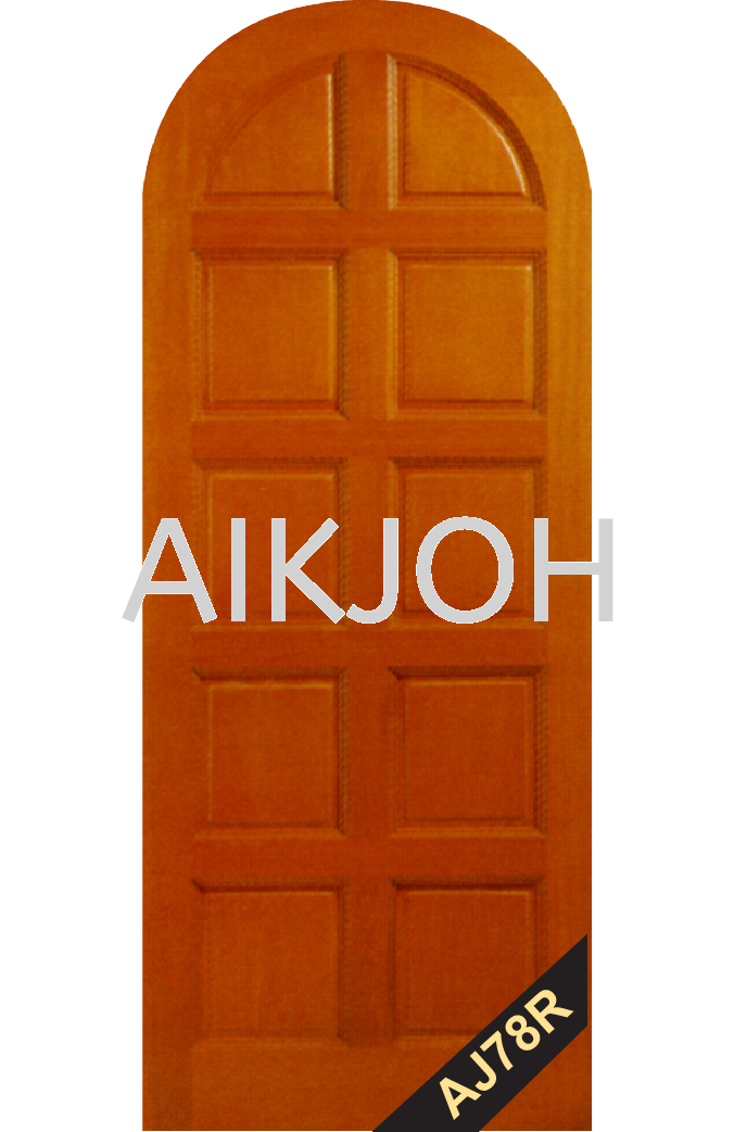 AJ78R Arch Door Solid Decorative Door Johor Bahru JB Malaysia Wooden Aj78r arch door solid decorative door johor bahru jb malaysia wooden