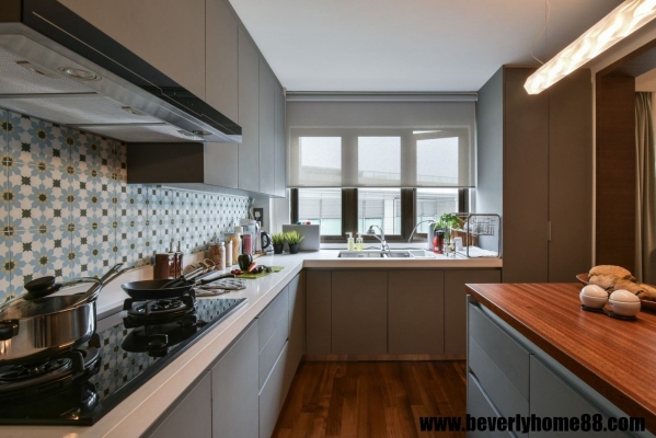 Reka Bentuk Dapur & Kabinet Dapur  - Jamnah View High End Condo