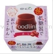 ENDO SEIAN LOW-CRAB DELICIOUS YOKAN KOSHIAN (SWEET BEAN PASTE JELLY) 90G (CHILLED)