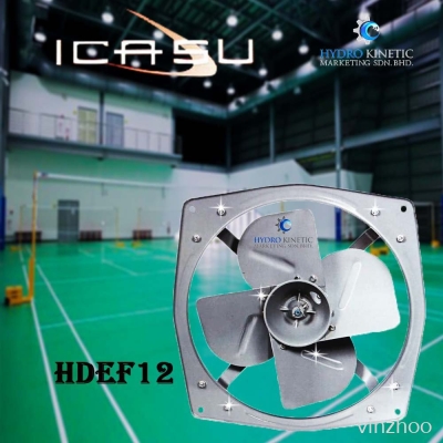 ICASU HEAVY DUTY INDUSTRIAL 12" EXHAUST FAN - 100W