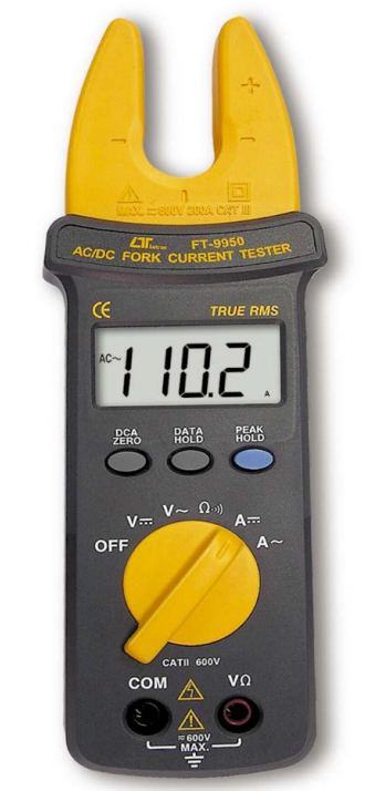 lutron ft-9950 ac/dc fork current tester