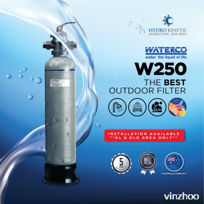 WATERCO W250 Australia Outdoor Filter Micron (W10"xH55"), Installation Available