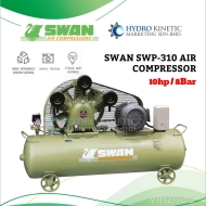 Swan SWP-310 Air Compressor 8Bar, 10HP, 3phase 850rpm, 1151L/min (New)