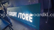 d concept store 3d led box up frontlit lettering logo signage signboard at kepong damansara subang jaya cheras shah alam  3D LED Signage