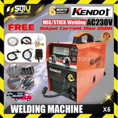 KENDO X5 Inverter MIG Welding Machine with Accessories