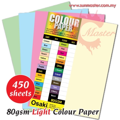 A3 Colour Paper - Light