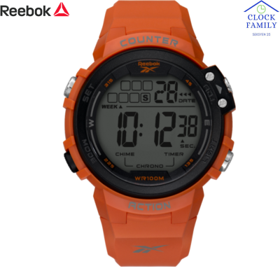 Reebok RV-COU-G9-POPO-WA ORANGE SILICONE STRAP MEN WATCH