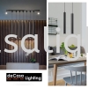 Track Pendant Drop Light - L400mm / L600mm - Black/White/Gold/Coffee Designer Pendant Light PENDANT LIGHT