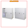 MR OFFICE : S111 HALF HEIGHT CUPBOARD WITH STEEL SLIDING DOOR STEEL FURNITURES