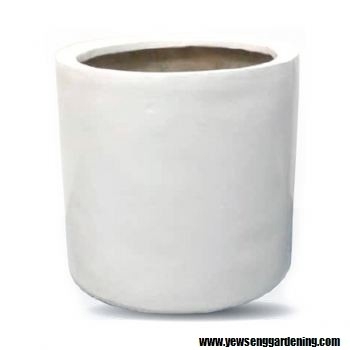 Fiberglass Pot A-4278A (White)