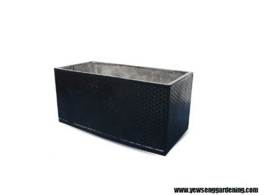 Fiberglass Pot PPM02 (Black)