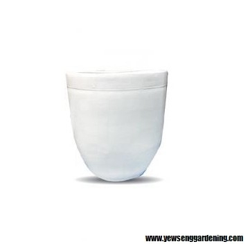 Fiberglass Pot FBR01 (White)