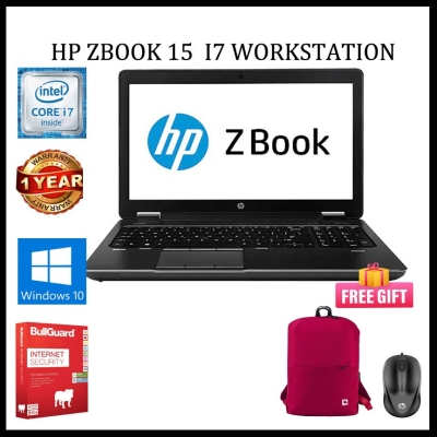 HP Zbook 15  workstation CORE i7 (4TH GEN) 15" FHD / 256 GB SSD/ UPTO 8GB DDR3L 