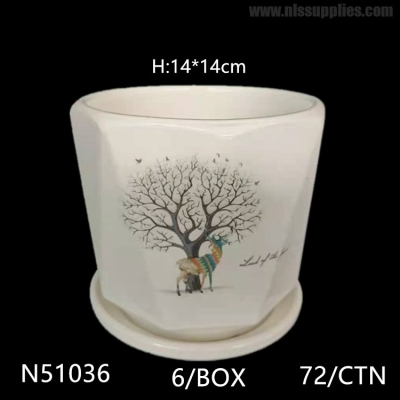 Ceramic Flower Pot N51036