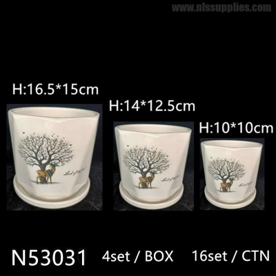Ceramic Flower Pot N53031 (2)