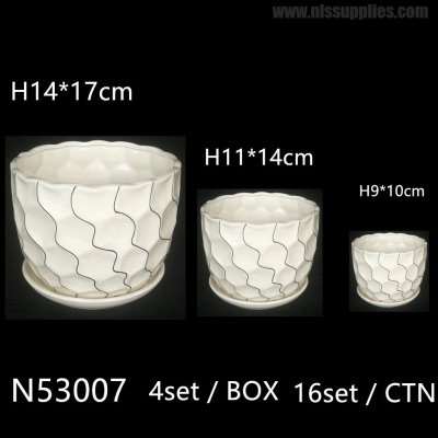 Ceramic Flower Pot N53007