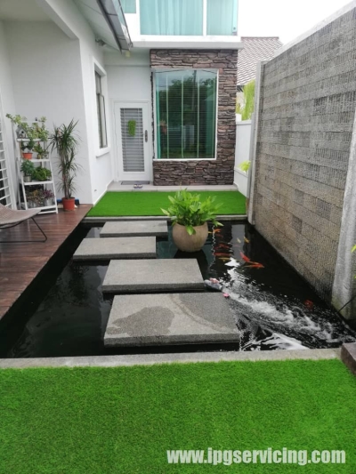 Rujukan Rumput Tiruan Rumah Taman - Batu Pahat