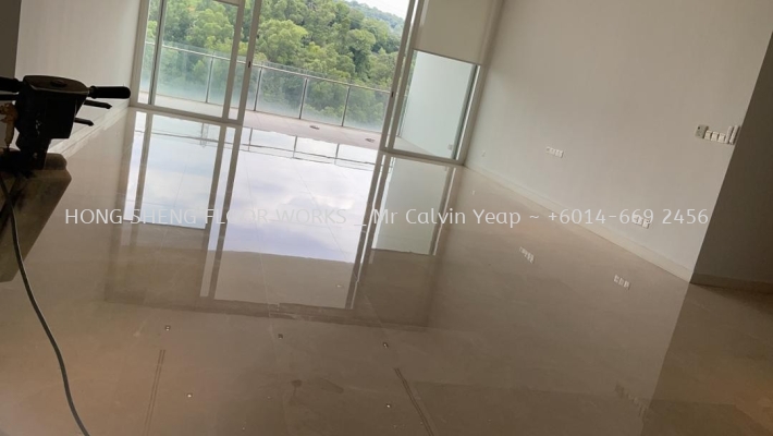 Marble Floor Polishing (Condo _ KL/Selangor Area)