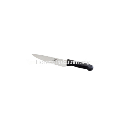 QWARE 9 INCH STAINLESS STEEL CHEF KNIFE PROFLEX HANDLE 12188-23BK (BLACK)