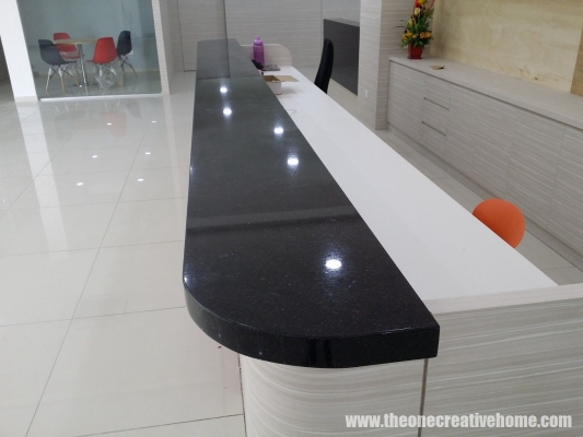 Granite Or Marble Table Top Kitchen Cabinet Reference- Malacca