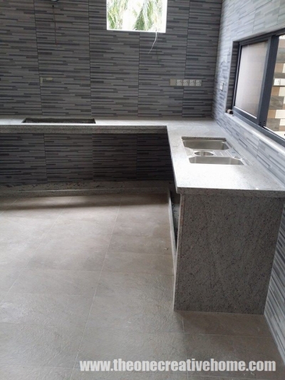 Granite Or Marble Table Top Kitchen Cabinet Reference- Malacca