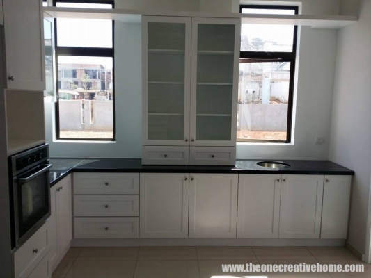 Granite Or Marble Table Top Kitchen Cabinet Reference- Malacca