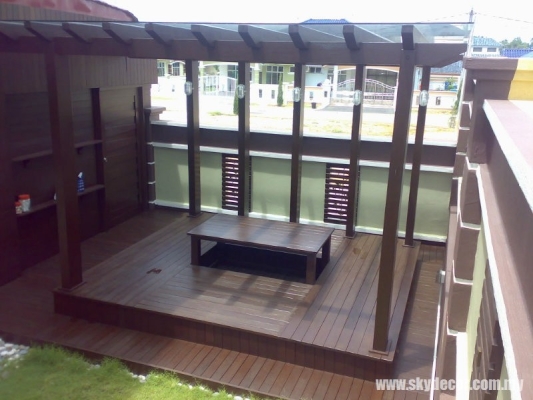 Rujukan Pergola Dengan Kayu