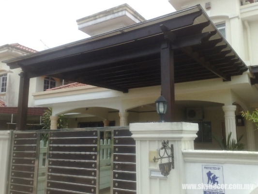 Rujukan Pergola Dengan Kayu