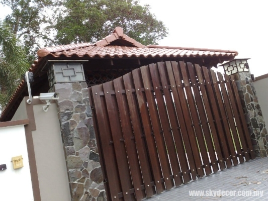 Rujukan Pergola Dengan Kayu