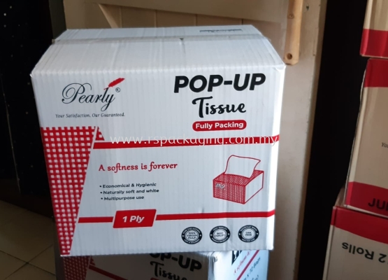 1 Ply Pop Up Tissue Fully Packing (10,800 pcs) x 2