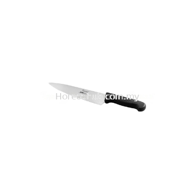 QWARE 10 INCH STAINLESS STEEL CHEF KNIFE PROFLEX HANDLE 12188-25BK (BLACK)