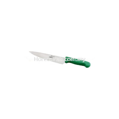 QWARE 10 INCH STAINLESS STEEL CHEF KNIFE PROFLEX HANDLE 12188-25GN (GREEN)