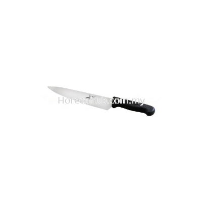 QWARE 11 INCH STAINLESS STEEL CHEF KNIFE PROFLEX HANDLE 12188-28BK (BLACK)