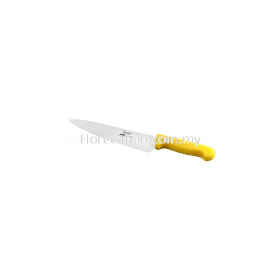 QWARE 11 INCH STAINLESS STEEL CHEF KNIFE PROFLEX HANDLE 12188-28YL (YELLOW)