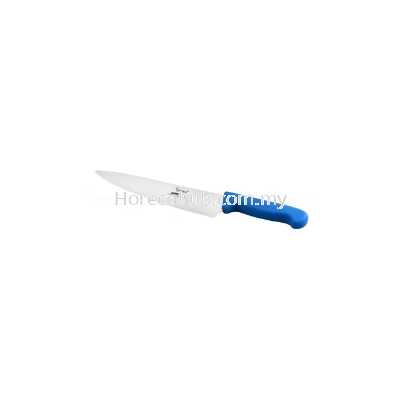 QWARE 11 INCH STAINLESS STEEL CHEF KNIFE PROFLEX HANDLE 12188-28BE (BLUE)